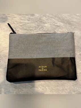 Air Canada Business Class Acqua Di Parma Amenity Kit (empty) Gray Black